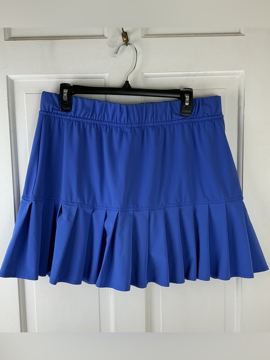 Talbots Pants - Talbots Performance Interlock Pleated Skort Blue Women’s L